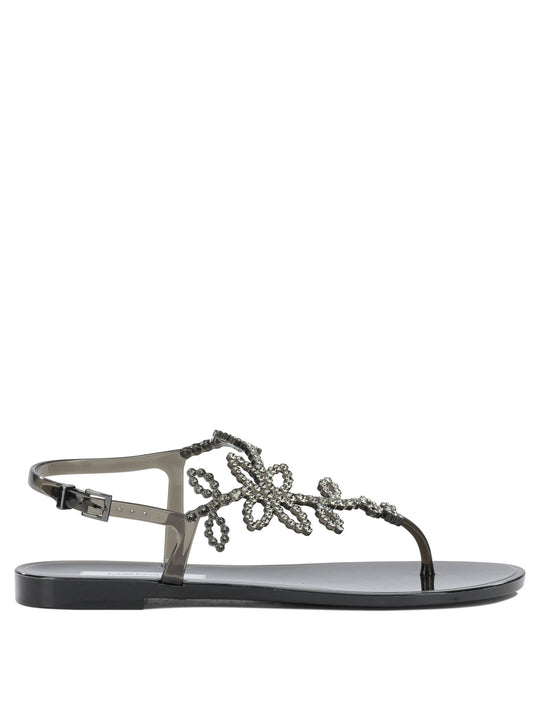 Galatea Jelly Sandals Black