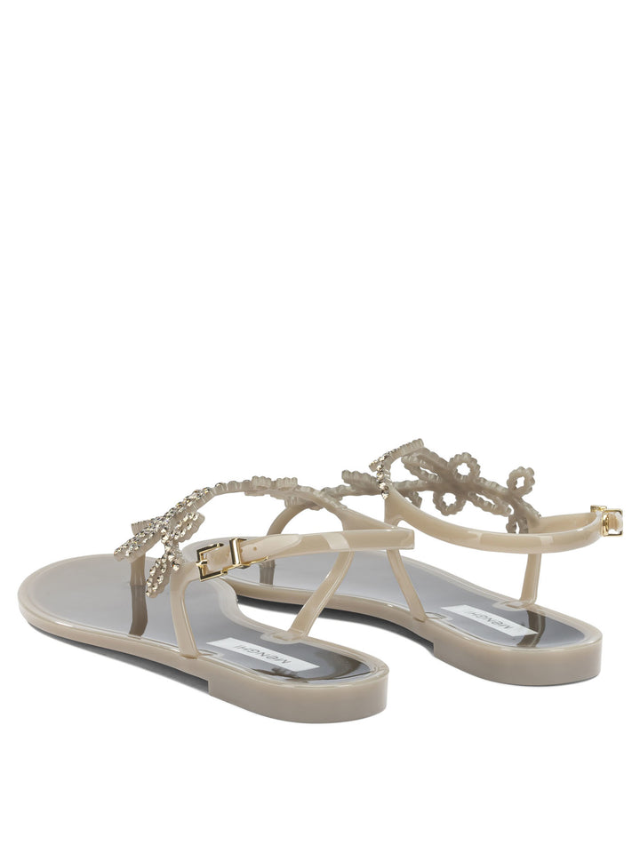 Menghi Galatea Jelly Sandals - Beige | 9e90eb9b76ef1ca497cce5dd0346e773c0f8ac4b