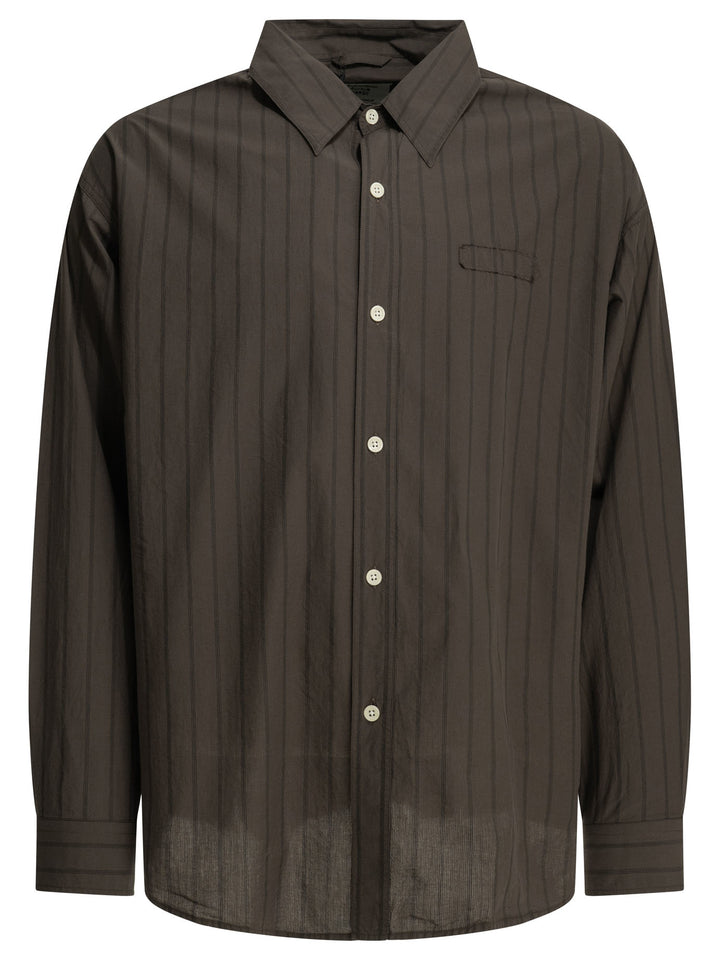 Mfpen Essay Shirts - Brown | 27af7479f7616efe42f521566e6a43b51ed493d8