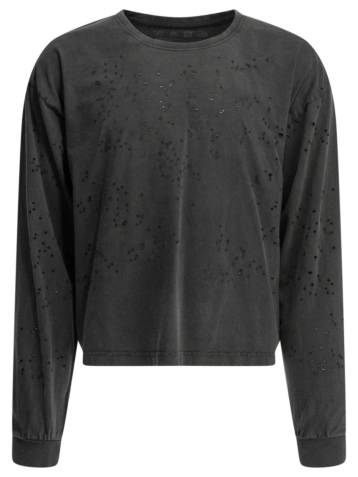 Mfpen Relaxed Ls T-shirts - Black | c188e7e029b2119030ac12e6c78cf7857298f189