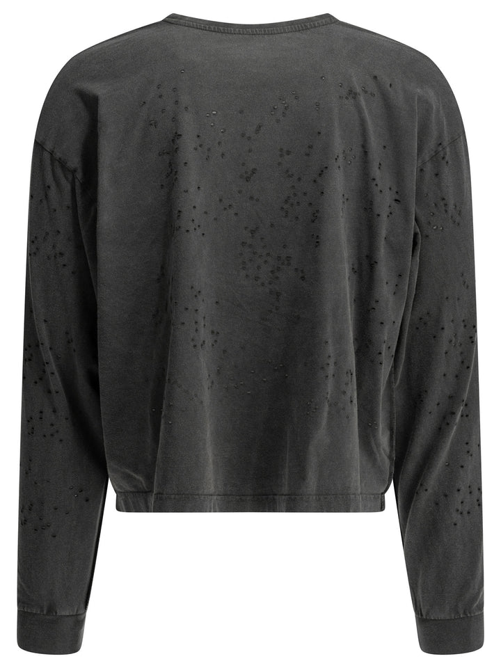 Mfpen Relaxed Ls T-shirts - Black | bf8e7dc5eec1147b595e3b9c3f2dd765b047ed46