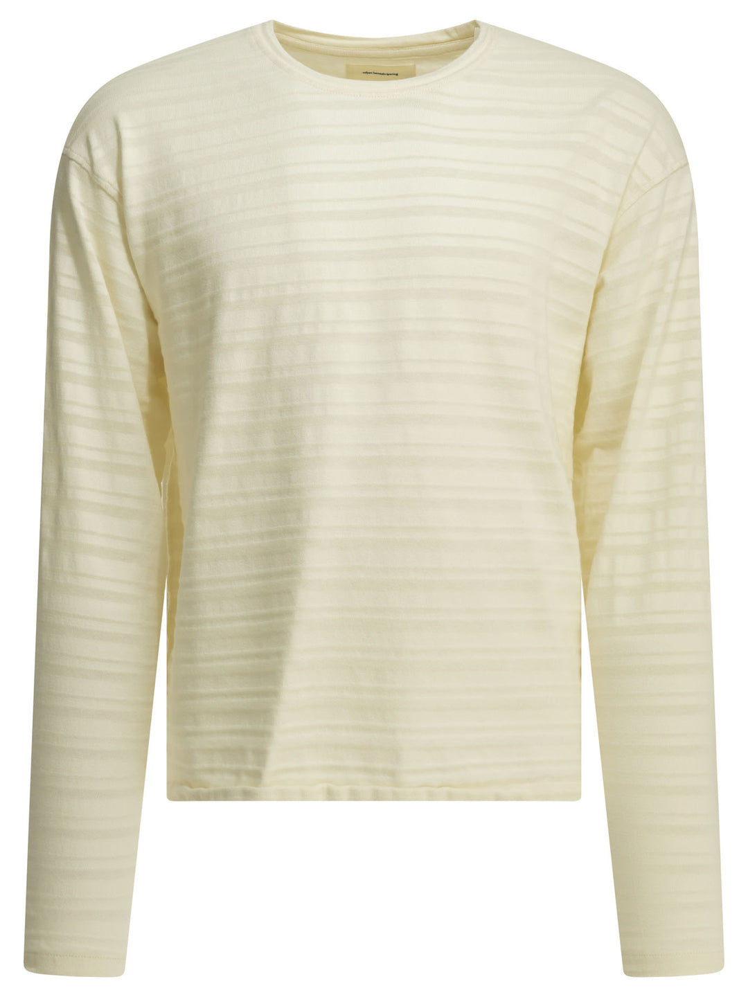Mfpen Knitted Crew Neck Sweater Knitwear - White | dd85781f4553fadd3d2f329f775bba9231bd6a4e
