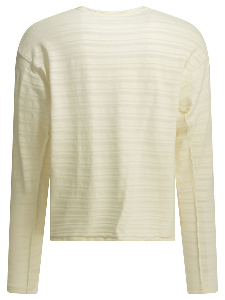 Mfpen Knitted Crew Neck Sweater Knitwear - White | 0471a54b597055501082def4ae79029b02d9bf10