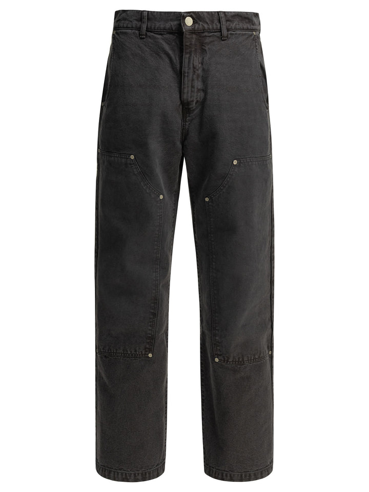 Mfpen Double Knee Jeans - Black | b2874db4f351b47b99e652e2b97ca1fb131fde1c
