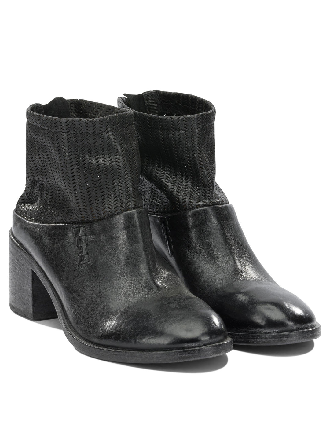 Moma 70mm Zippered Ankle Boots Boots and Ankle Boots - Black | e63cf40db5700f44e829a7c6f6a32de8bf41e4f3