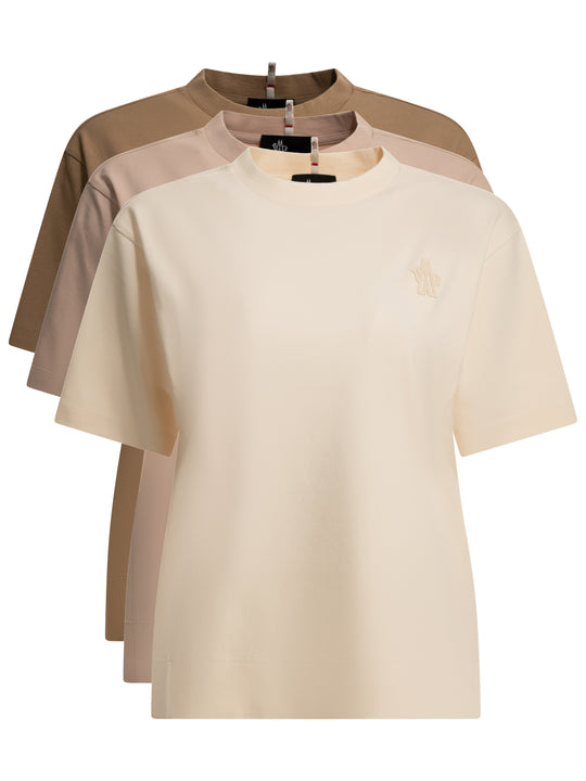 Crew-Neck T-Shirt With Logo T-Shirts Multicolor