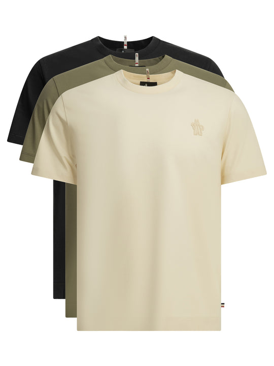 Crew-Neck T-Shirt With Logo T-Shirts Multicolor