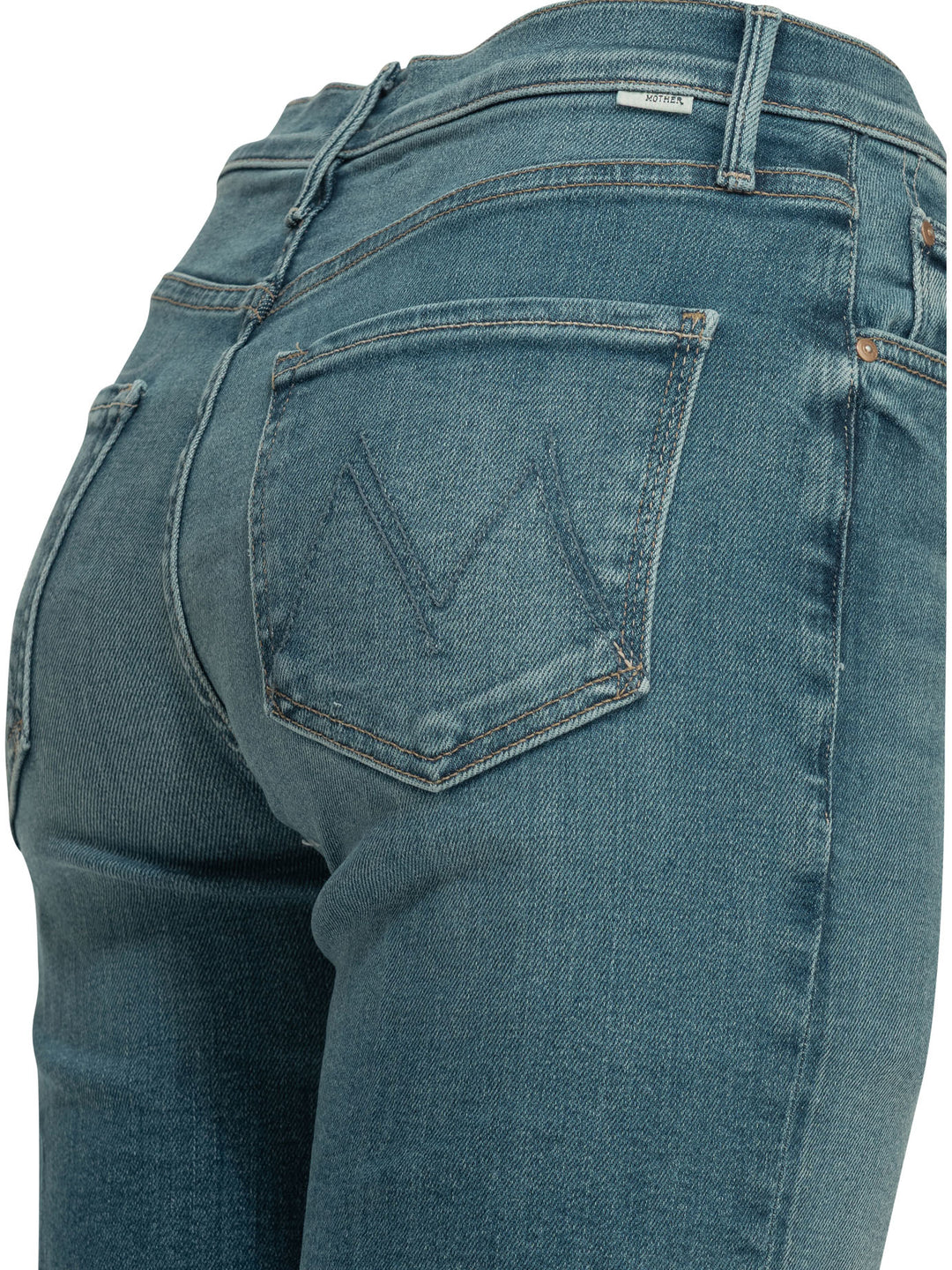Mother Denim The Kick It Jeans - Blue | d7a7e1240db05240e60685d1029f0a7e48708227