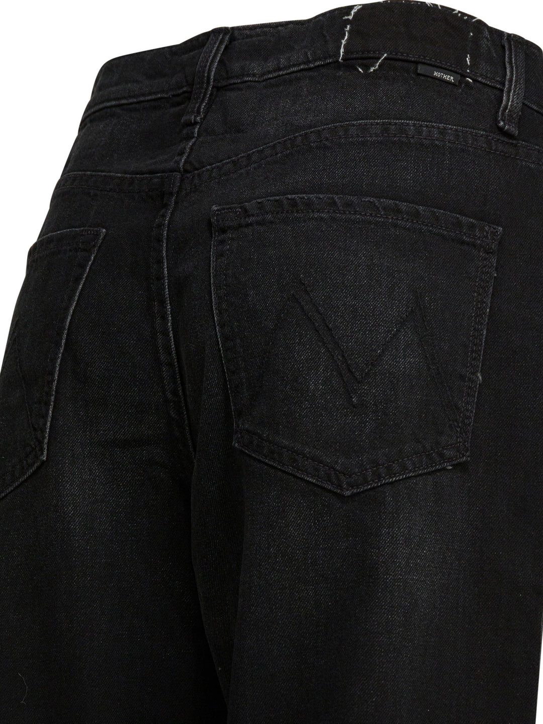 Mother Denim The Dodger Sneak Jeans - Black | ea3bfb5e25bd58ebdcaa2c9cd9729c2cce1edf92