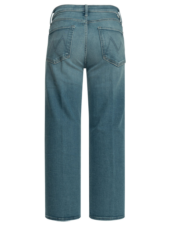 Mother Denim Straight-Leg Jeans - Blue | 67887bcf0cedad71637c040a5cc8b49b6a14010b