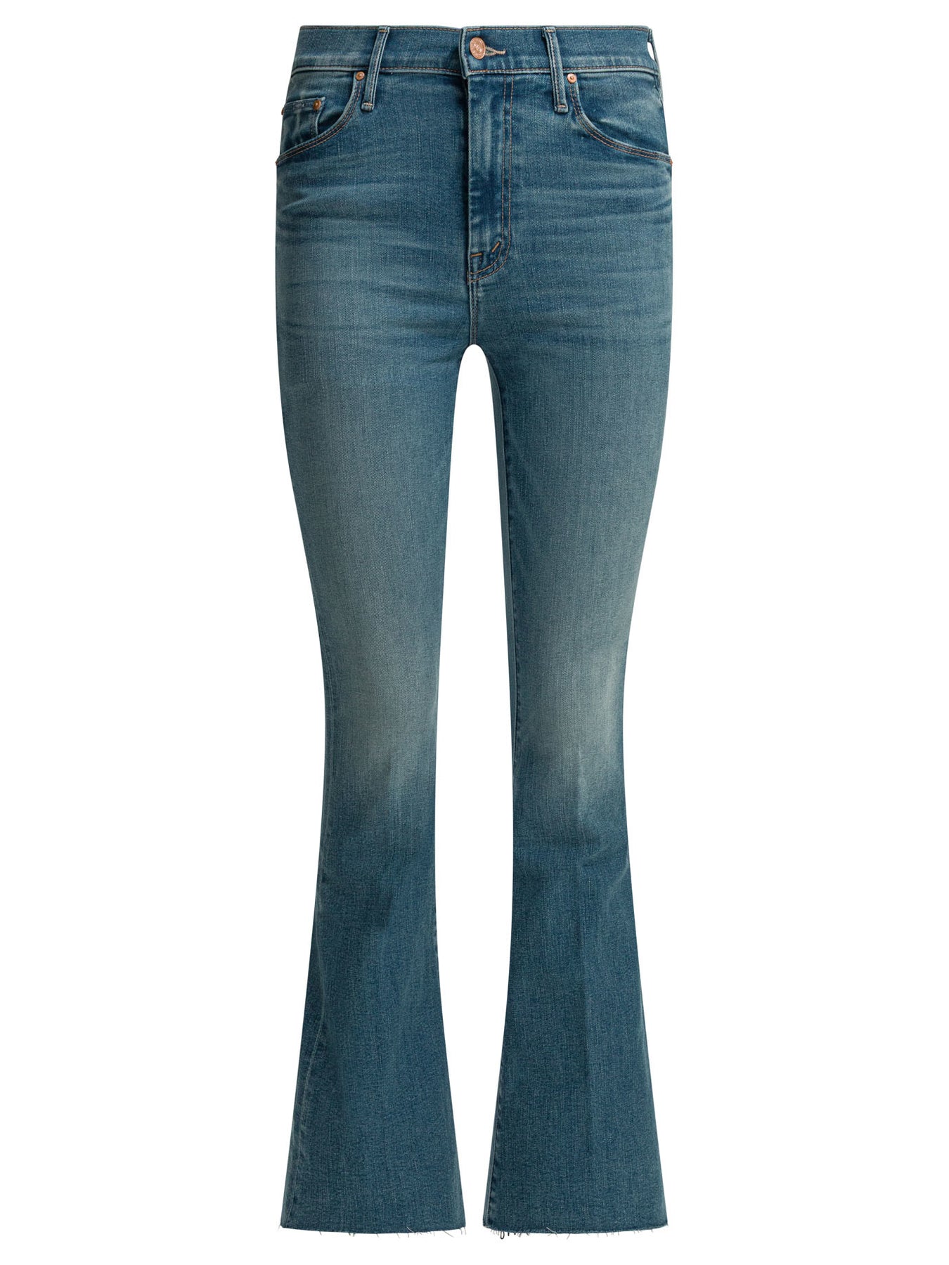 Mother Denim Ride Hard Live Louder Jeans - Light blue | 37f94c8b208b6d8db404096d7b874659fa0939de