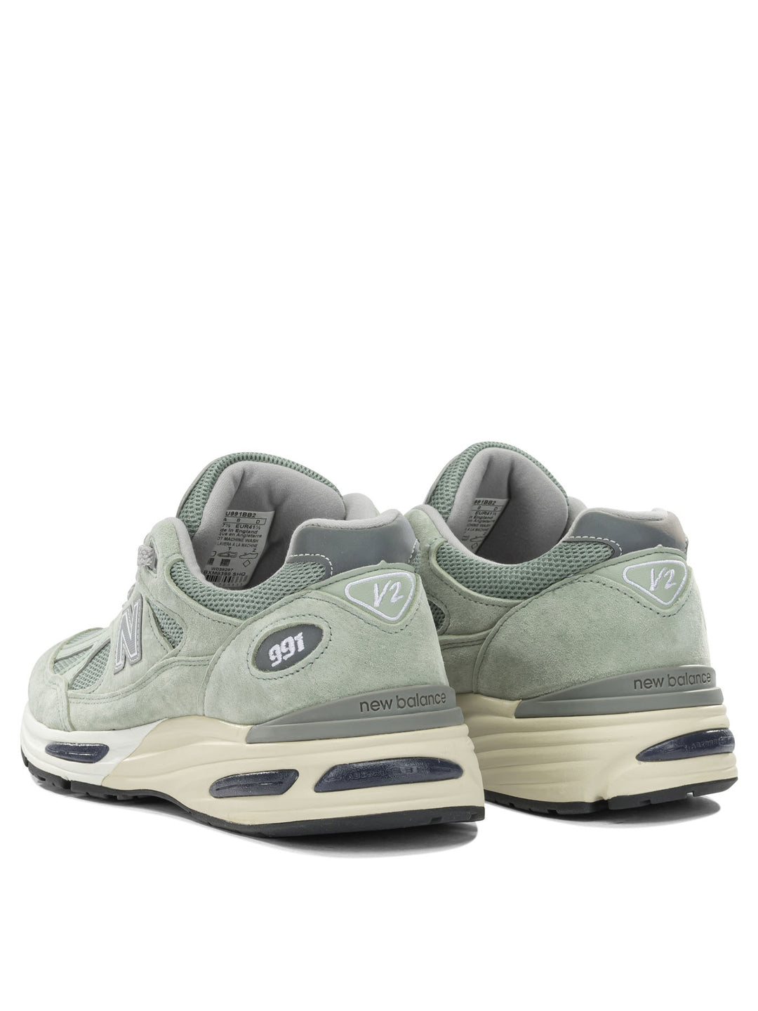 New Balance Made In Uk 991v2 Sneakers & Slip-On - Green | 94d1232a5a74b1aec11b5cfba91d914c7c3f8674