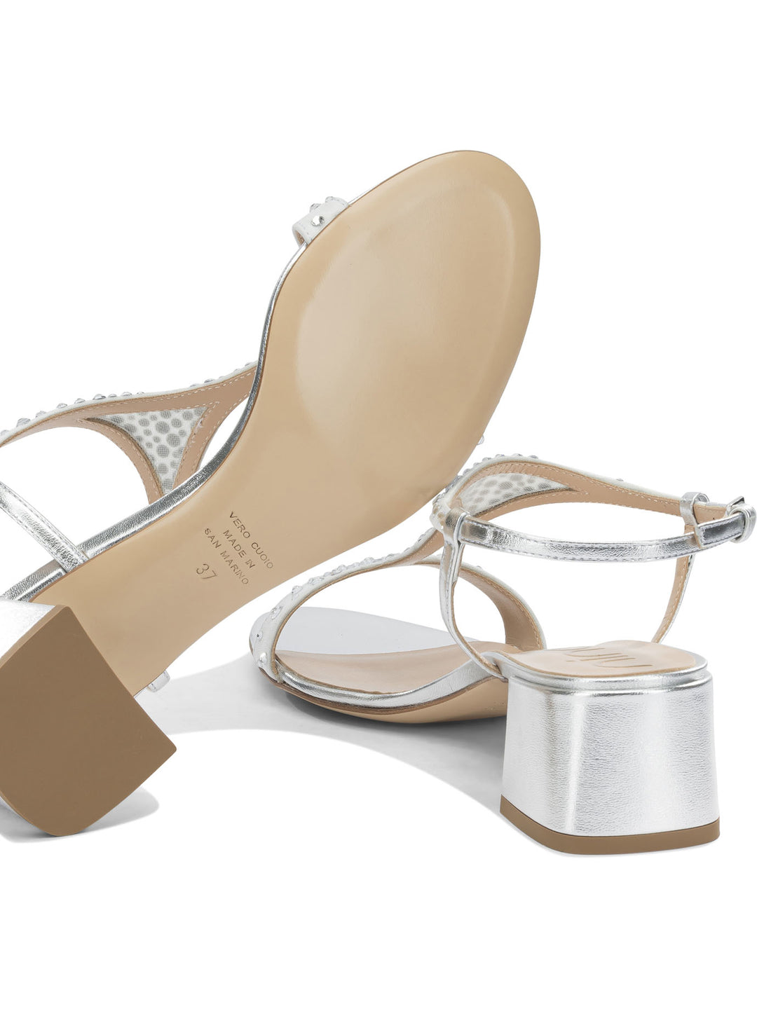 Ninalilou  Sandals - Silver | 10f12aa746e04fd831a5bf68583a47ba98e6c3fd