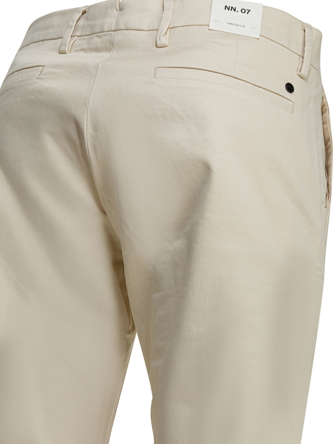 Nn.07 Theo Trousers - White | 11c36e7377cb4a7182341740174a84cea6d751a5