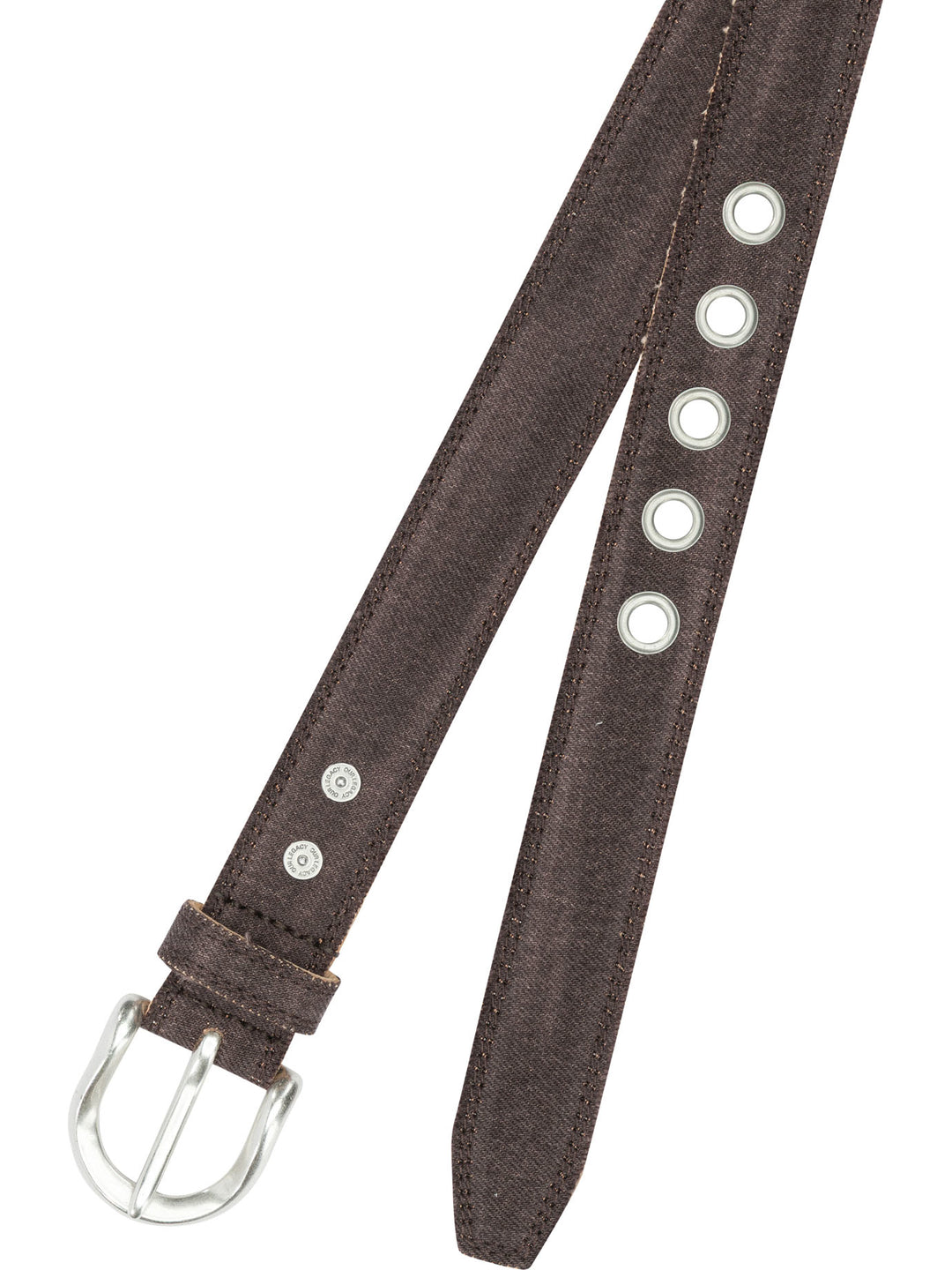 Our Legacy Denim And Leather Belt Belts - Brown | d84a04e9a8a7488f07bd79a327232a9913ee3842
