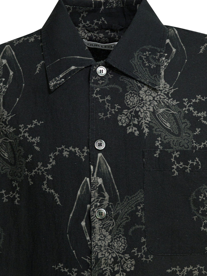 Our Legacy Death Paisley Print Shirt Shirts - Brown | edce858f76cc232a2ff5f7aecc59312090353d17