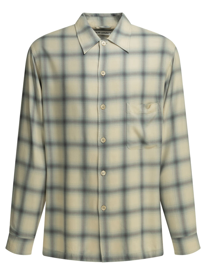 Our Legacy Sacramento Cowboy Shirts - White | 075014868d072e5d546fcb63c7e1c2672f1a4399