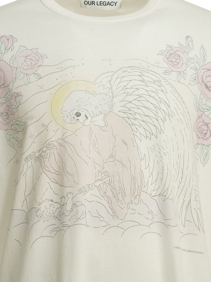 Our Legacy Cruise T-shirts - White | 49216e37de9773009b60ddf623d4e749152e2194