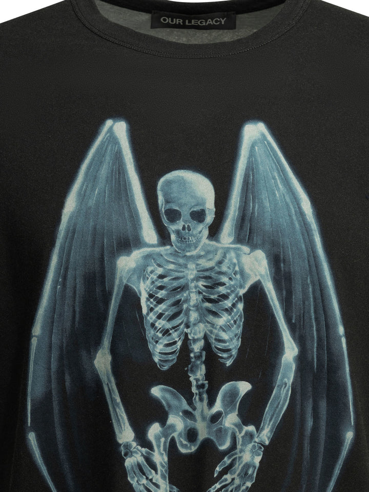Our Legacy Fallen Angel T-shirts - Black | 8b9f9d0bcc864170b51888f8e0e35a1293d4a3c6