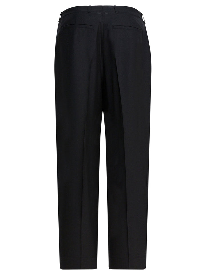 Our Legacy Wool Chino Pants Trousers - Black | 86da13b0af2cbf2146036159351a98face322a2d