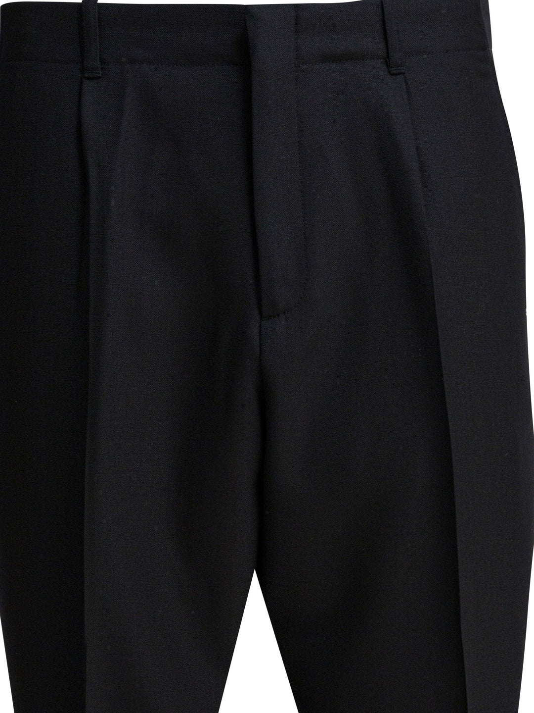 Our Legacy Wool Chino Pants Trousers - Black | d171a64aef2febf396add44b98ed0943f41578a9