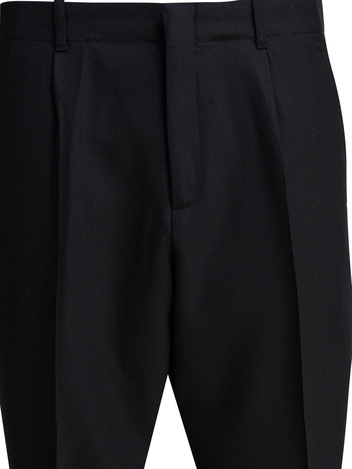 Our Legacy Wool Chino Pants Trousers - Black | d171a64aef2febf396add44b98ed0943f41578a9