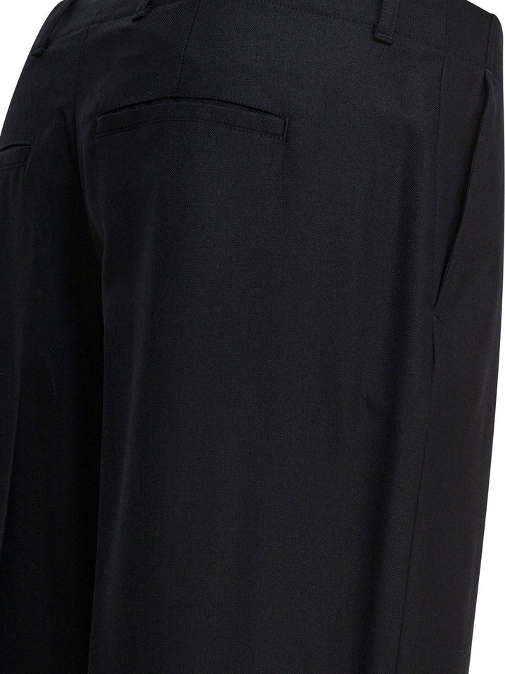 Our Legacy Wool Chino Pants Trousers - Black | e7928fae546395274065777b759b3fb04e9db361