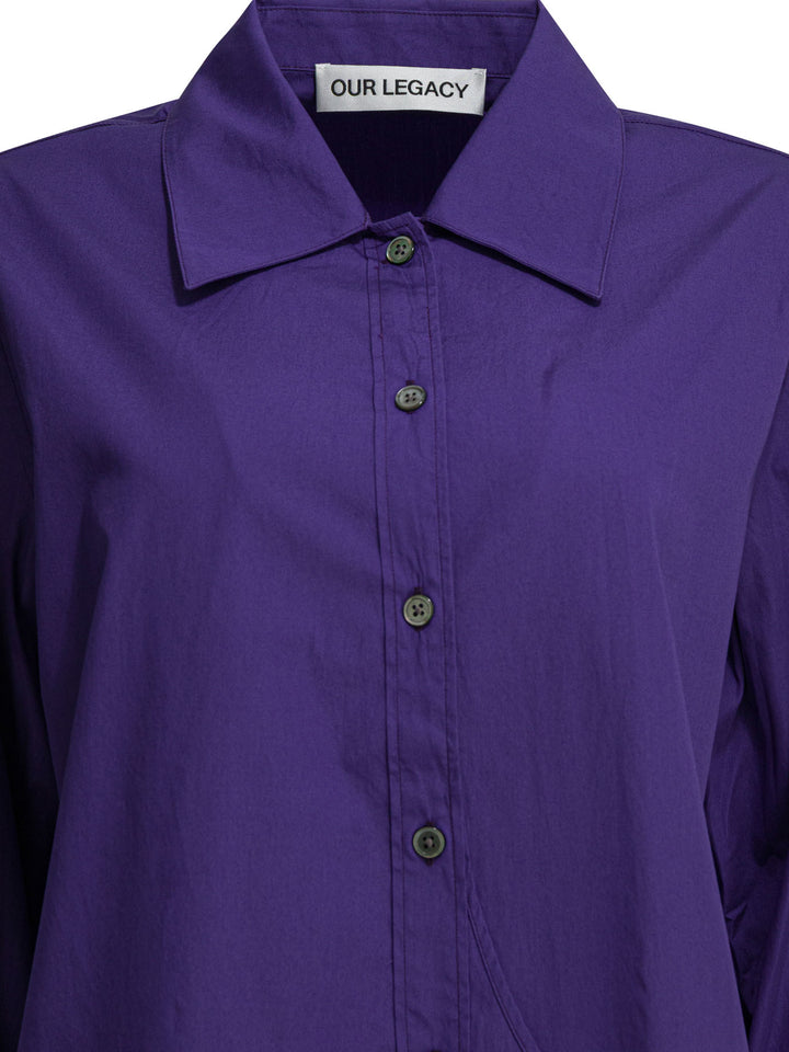 Our Legacy Wave Shirts - Blue | d2aa7f8c711b74a5c9f7d6539e043ac1cfc79965