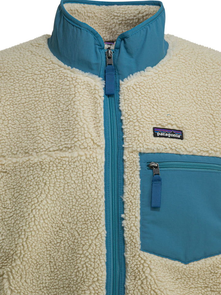Patagonia Classic Retro-X Fleece Jackets and Coats - White | 94471fdd2d9ff105757d9473447a3d18e62d4414