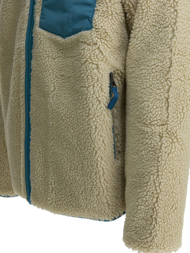 Patagonia Classic Retro-X Fleece Jackets and Coats - White | a302a1d8e5a6da86dfb9a2233f5363ba85de1d7a