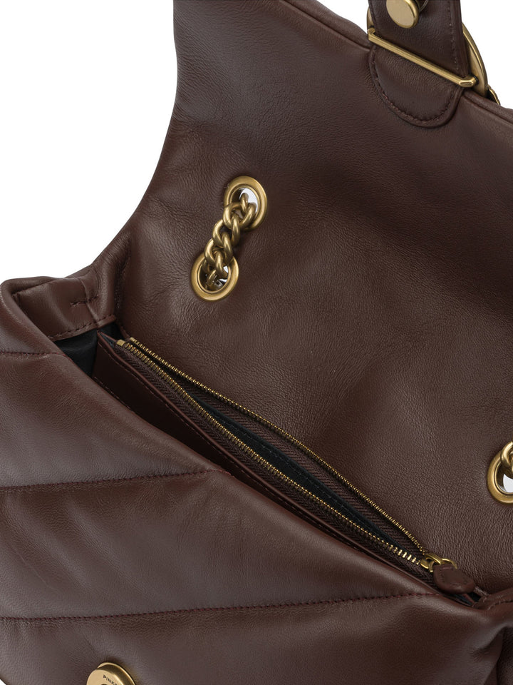 Pinko  Crossbody Bags - Brown | ab12a455c9a8ef16bf862ba9f347aabef3fbd738