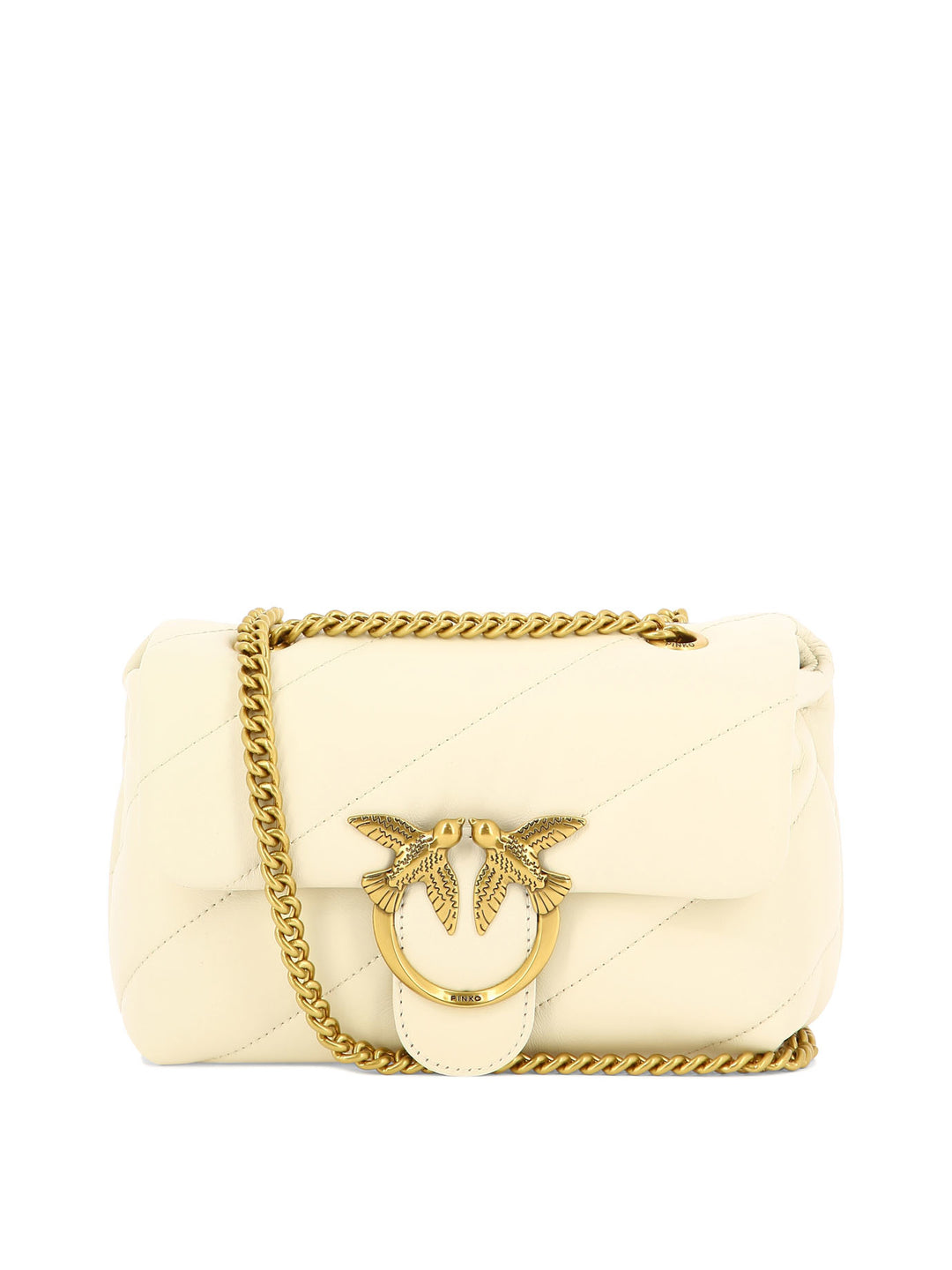 Pinko  Crossbody Bags - White | 940c1ba1ba24a48d1bf9052ab4ff34603ec6eb23