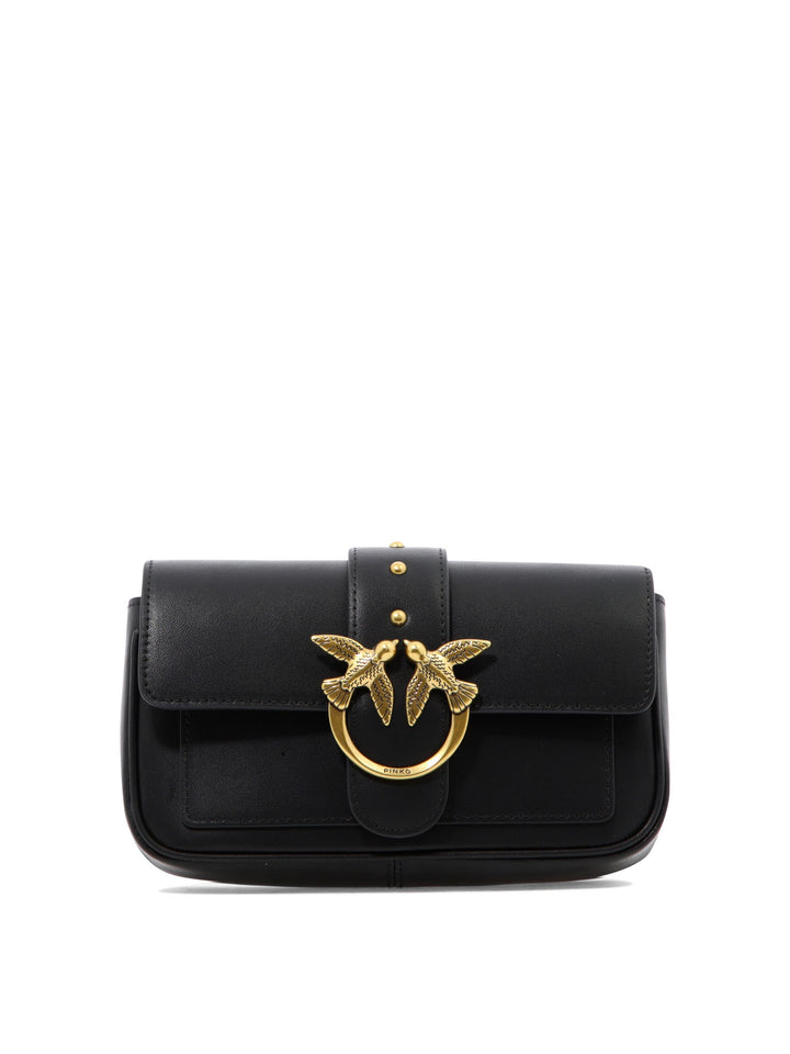 Pinko  Crossbody Bags - Black | d9df6acb9f95db4ac7a2372503084efb6e38f371