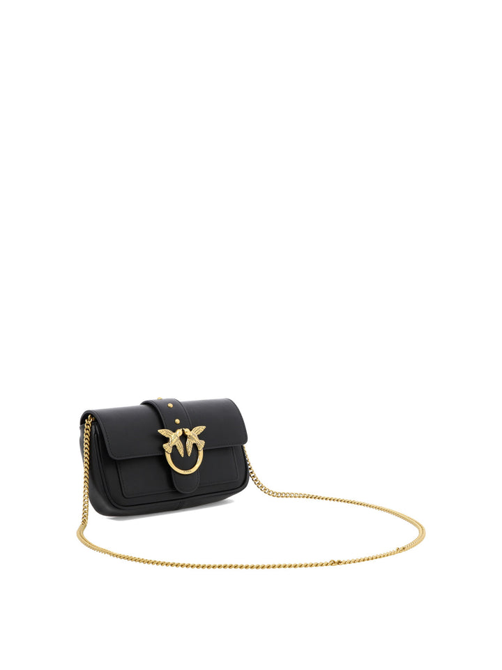 Pinko  Crossbody Bags - Black | 488b07476082ce590bebf2b81ee82d0b13d22820