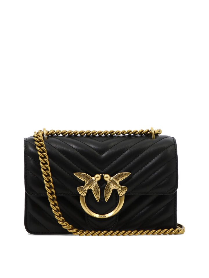 Pinko  Crossbody Bags - Black | c0eac28ac64a18e9878184ac4c590817be3ff57c