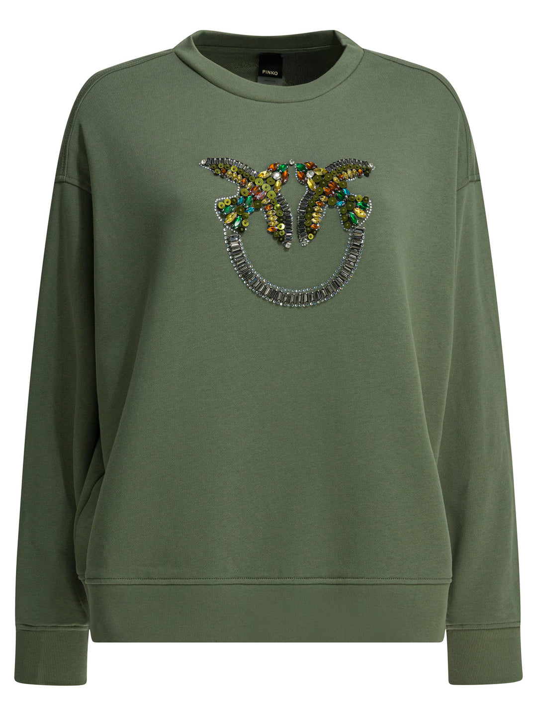 Pinko  Sweatshirts - Green | 63d6386034ccb0d463a2dcf2e9a9005f266c3bdf