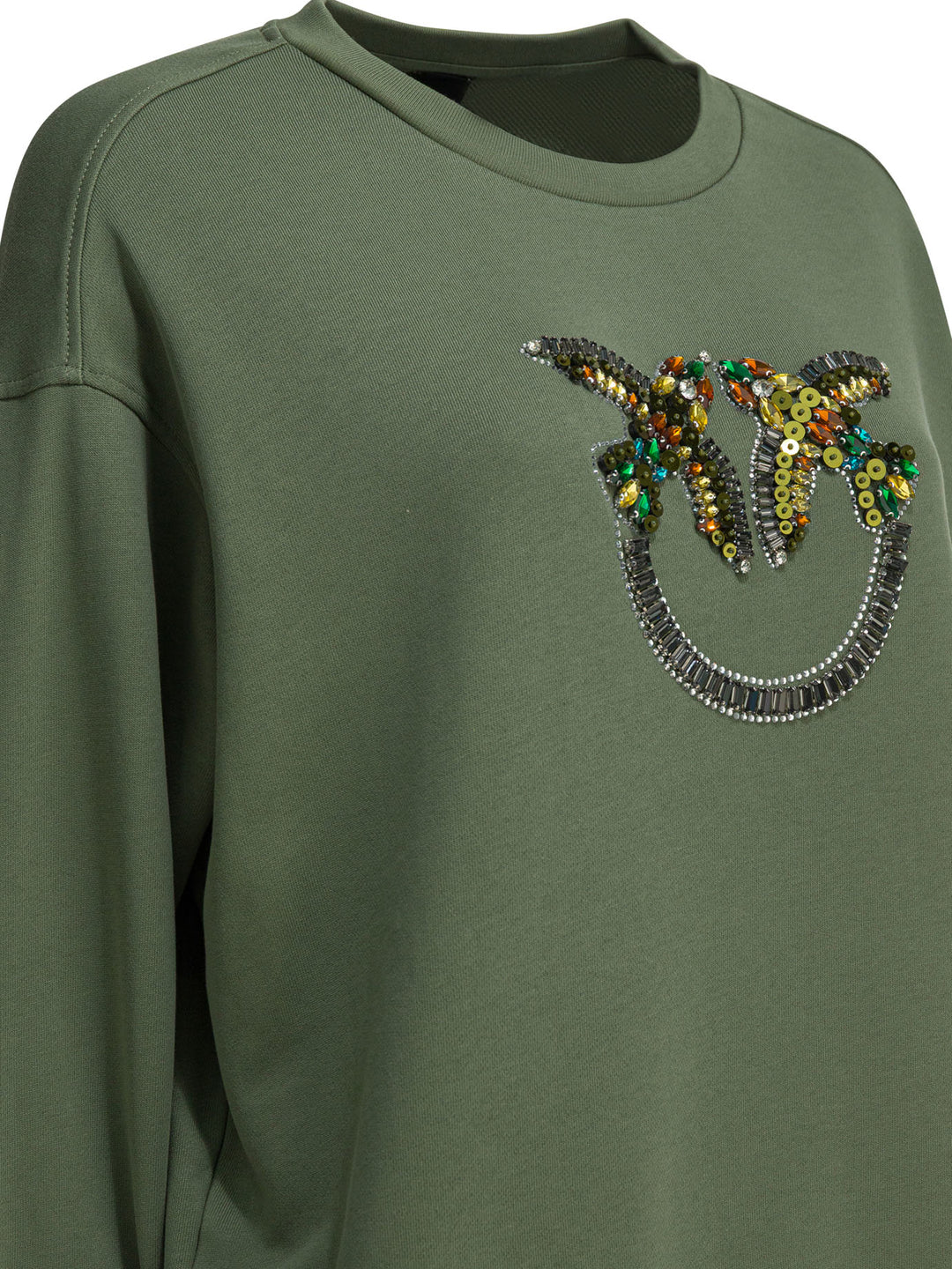 Pinko  Sweatshirts - Green | 3e69625345657e0cfe0cf3b243fc3ebc5cd3373d