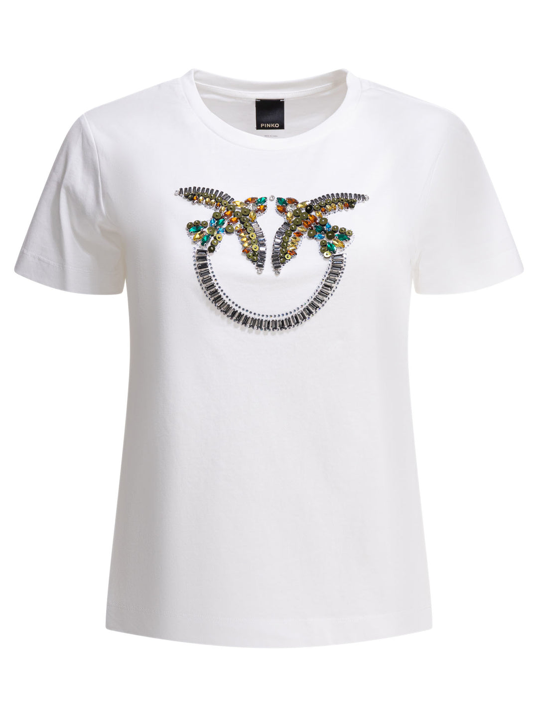 Pinko  T-shirts - White | e8588acc068114be1257091db44591f768da6b1a