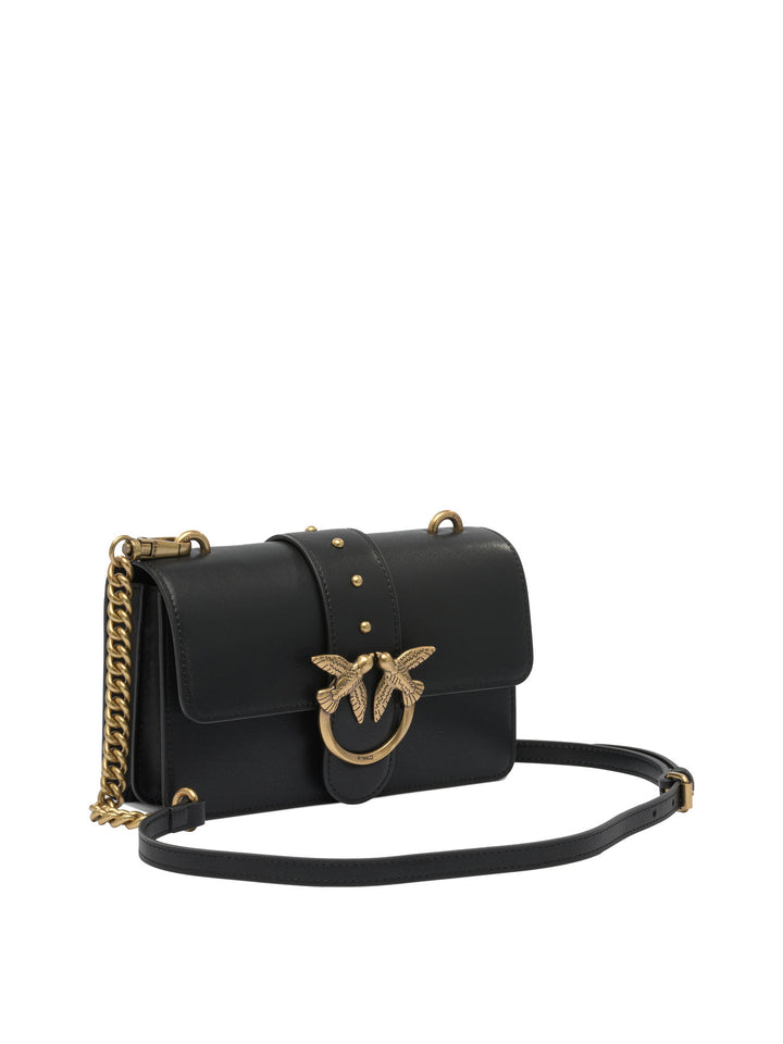 Pinko  Crossbody Bags - Black | 3856ea12060b2f9efce02c968620f5492e6b2ec9