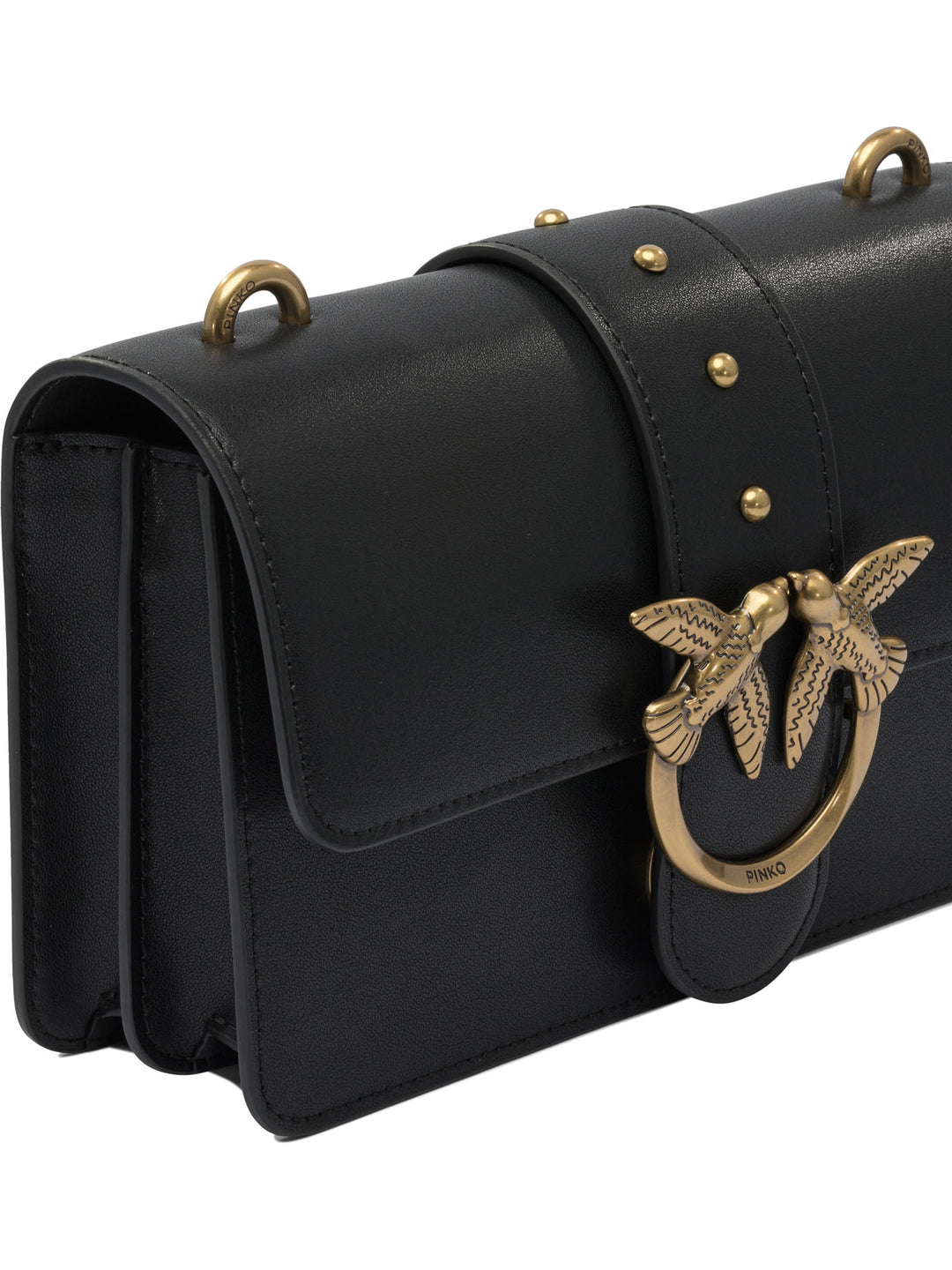 Pinko  Crossbody Bags - Black | 5fa2a03bde561b40b8b097edb5596431e3b66e1f