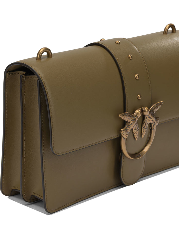 Pinko  Crossbody Bags - Green | ed7cb615685266f7b8a8e8d95a2f95de6b3b1674