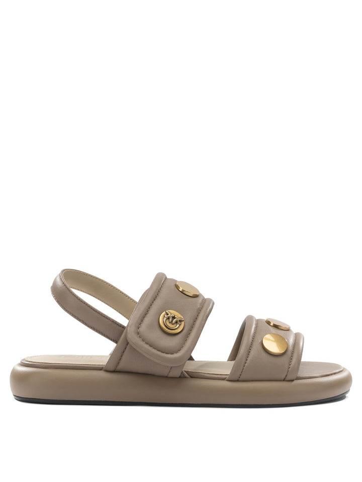 Pinko  Sandals - Beige | 9e89ba623ed04646a0b4b890275687a4b300e43c
