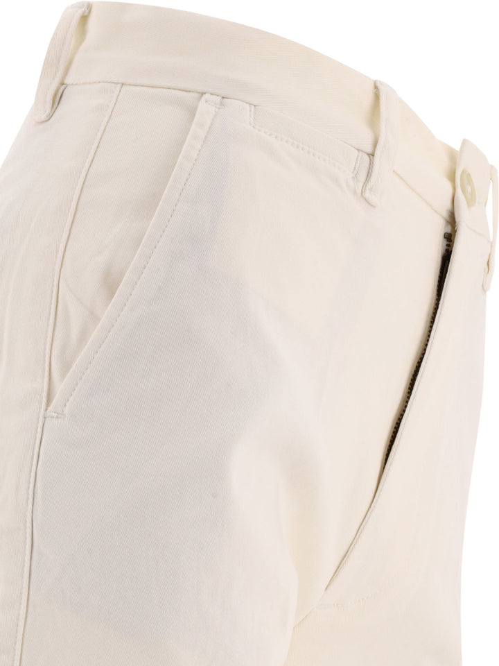 Polo Ralph Lauren Flared Chino Pants Trousers - White | 42189d31b90129a2f154ba185a4f96ab5c691eca