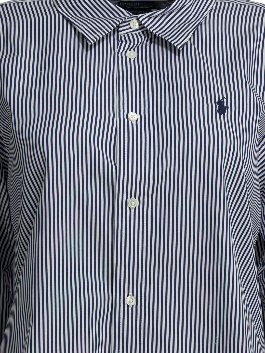 Polo Ralph Lauren Striped Shirt With Logo Shirts - White | a888e964b033757cf7bcf672f76dd9293e1605c1