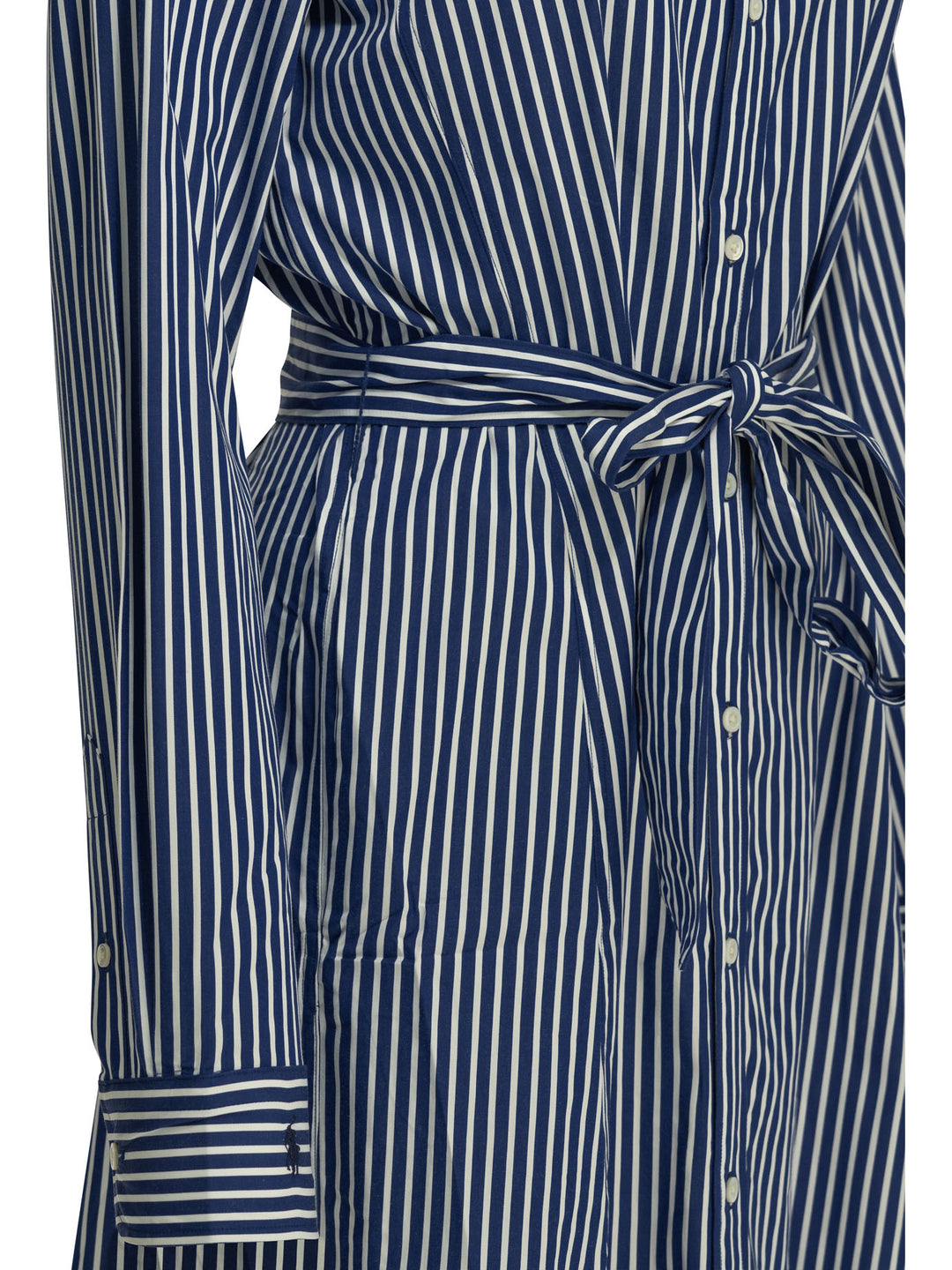 Polo Ralph Lauren Chemisier Midi Dress With Logo Dresses - Blue | dd11c4bd43d9d79e0194cae836fdac1503e61e0a