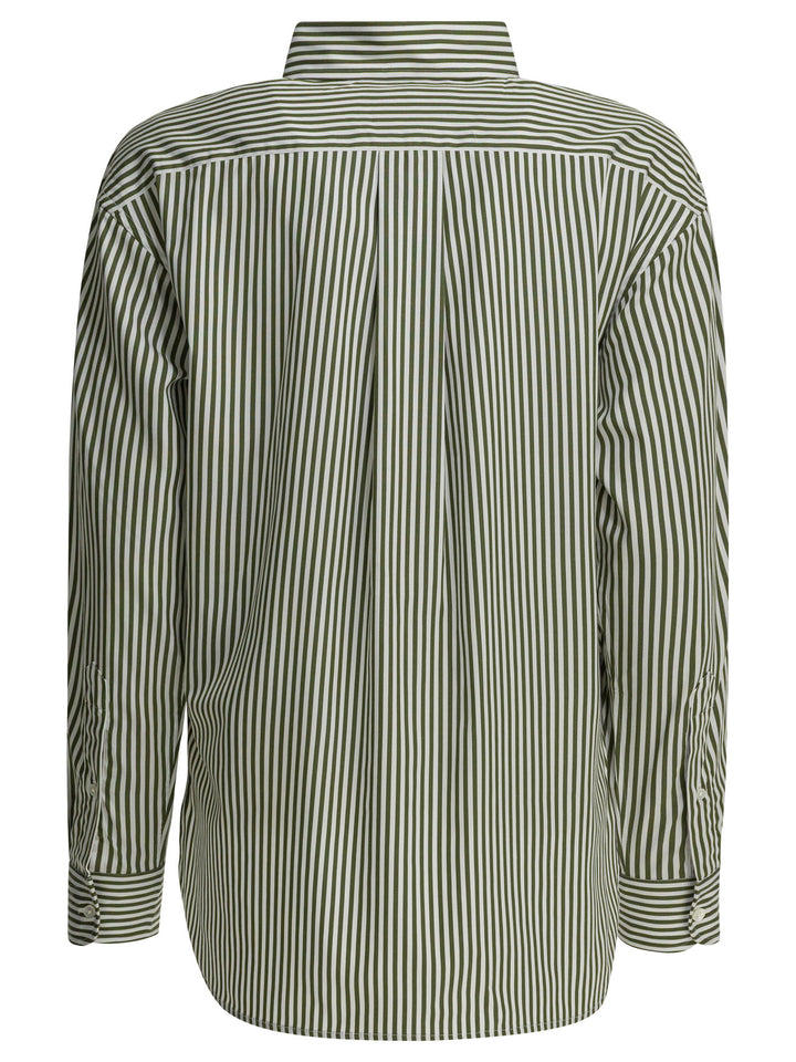 Polo Ralph Lauren Classic Fit Casual Shirt With Logo Shirts - Green | fae7df65eec8118266b3ee4ef3af1bc653be4a1b
