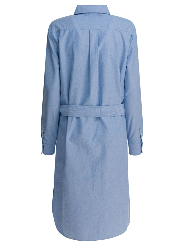 Polo Ralph Lauren Oxford Dresses - Blue | 9a96e9b4c5e0258aceb03f3af3542cfa329a84ca