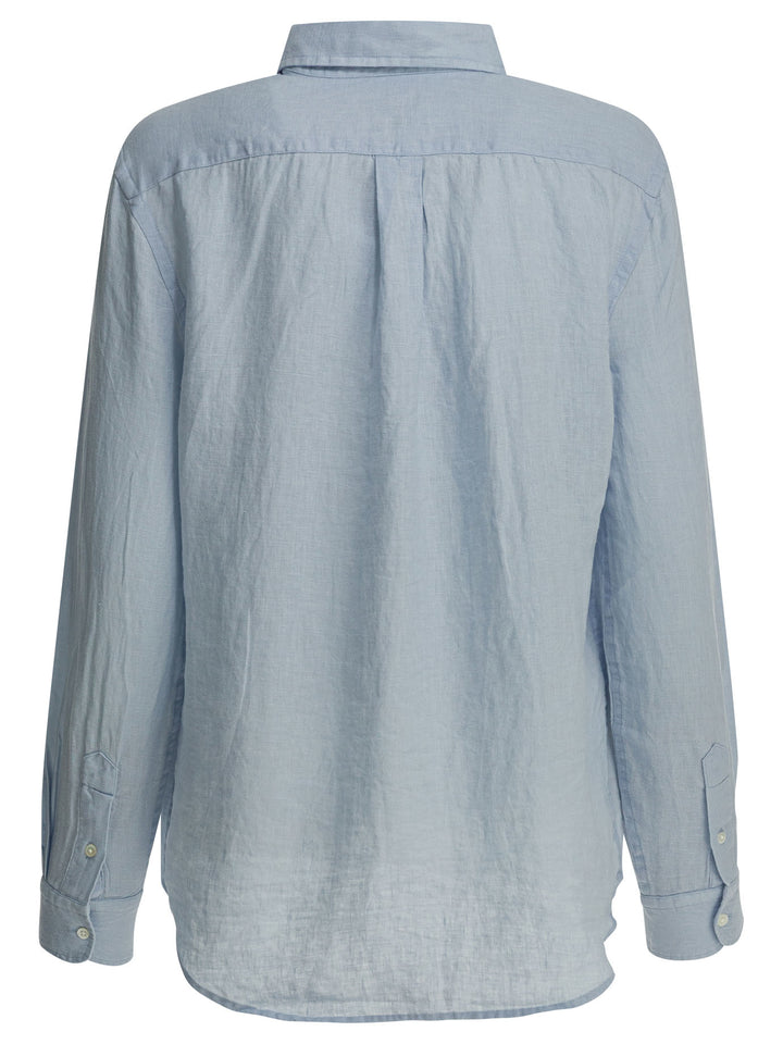 Polo Ralph Lauren Classic Fit Casual Shirt With Logo Shirts - Light blue | 73b34a7ddb668c4a0b59b33c6b69b472ef1333b1
