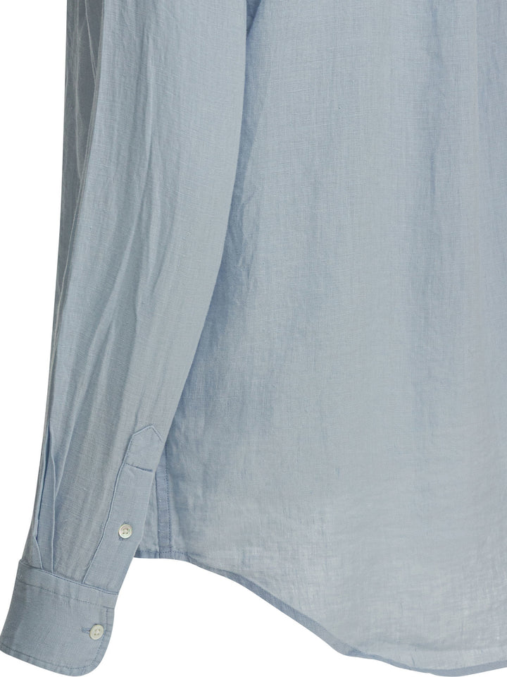 Polo Ralph Lauren Classic Fit Casual Shirt With Logo Shirts - Light blue | 973c7927c3f1ce48d360ab4a467e51b12f48935a