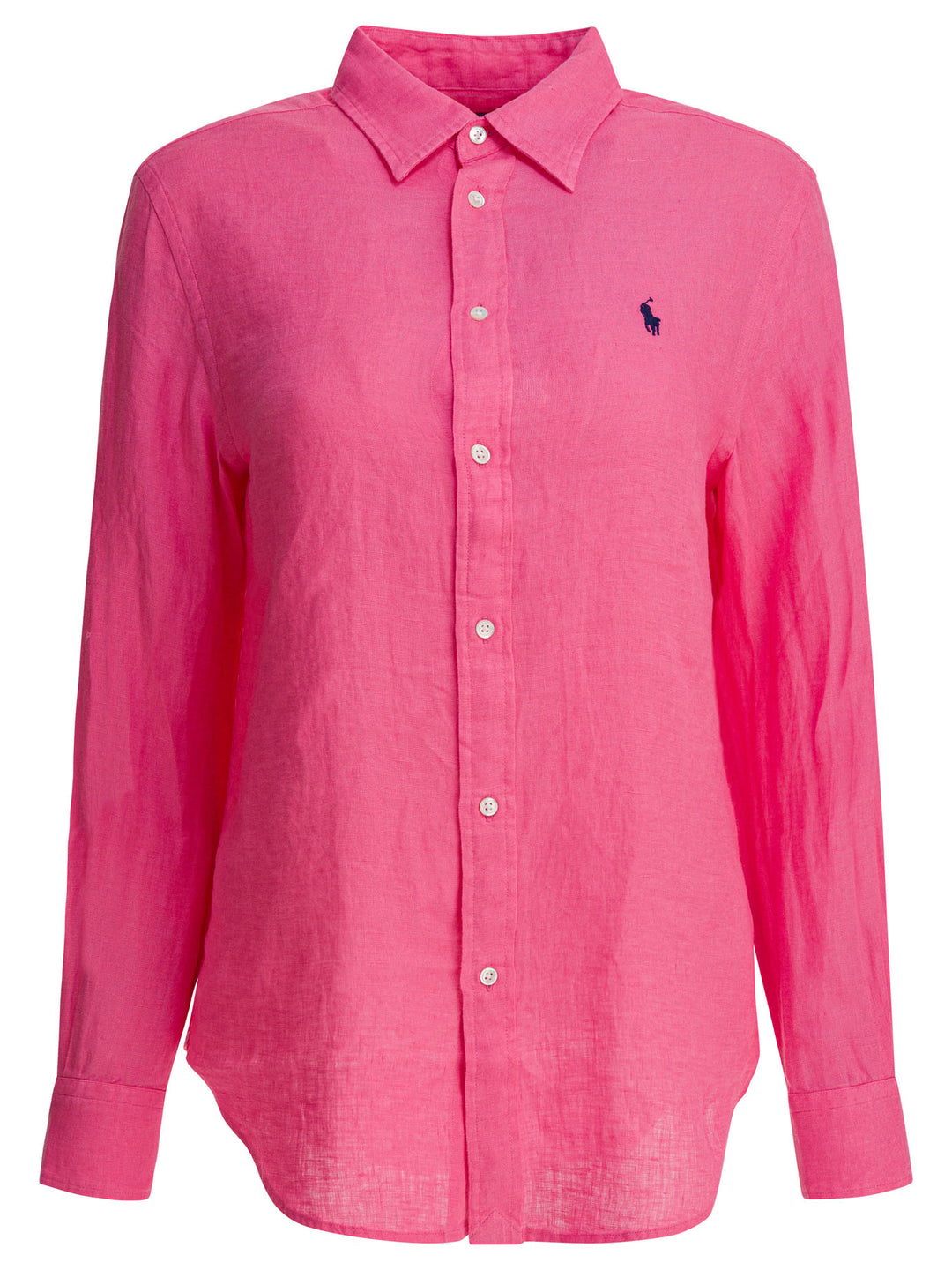 Polo Ralph Lauren Classic-Fit Linen Shirt Shirts - Fuchsia | da21d20cf34762cd764921d29bf5f35e3fe2c61d